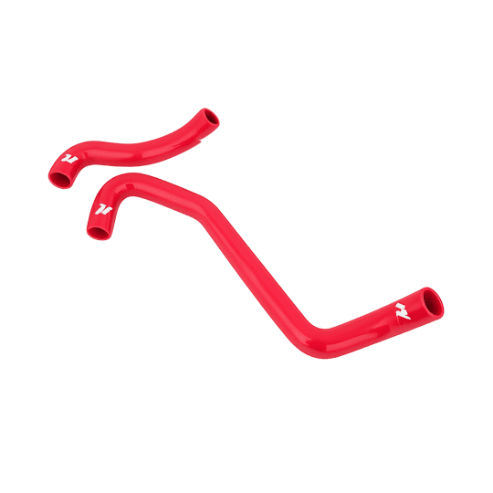 Mishimoto MMHOSE-F2D-01RD coolant hose red for 7.3 Powerstroke silicone cooling upgrade