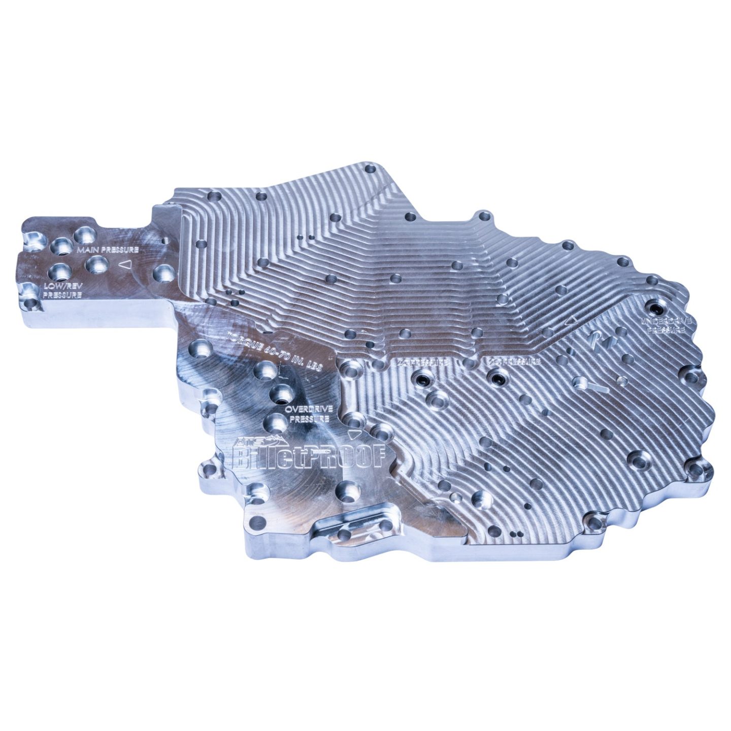 ATS 68Rfe Billet Channel Plate Fits 2007.5-2018 6.7L Cummins - Image 1