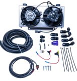ATS Universal Transmission Cooler Kit  19 Row w/ Dual Fan 1/2 Inch Lines ATS Diesel Performance - Image 2