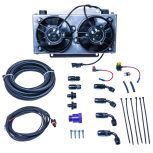 ATS Universal Transmission Cooler Kit  19 Row w/ Dual Fan 1/2 Inch Lines ATS Diesel Performance