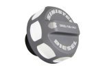 Sinister Diesel Fuel Cap -Gray- (SDFFC080120GRY)  for 2008-2020 Powerstroke 6.4L / 6.7L