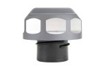 Sinister Diesel Fuel Cap -Gray- (SDFFC080120GRY)  for 2008-2020 Powerstroke 6.4L / 6.7L - Image 2