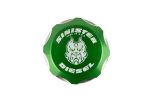 Sinister Diesel Billet Fuel Plug / Cap -Green- (SDFP67CGRN) for 2013-2024 Cummins 6.7L - Image 2