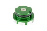Sinister Diesel Billet Fuel Plug / Cap -Green- (SDFP67CGRN) for 2013-2024 Cummins 6.7L - Image 4