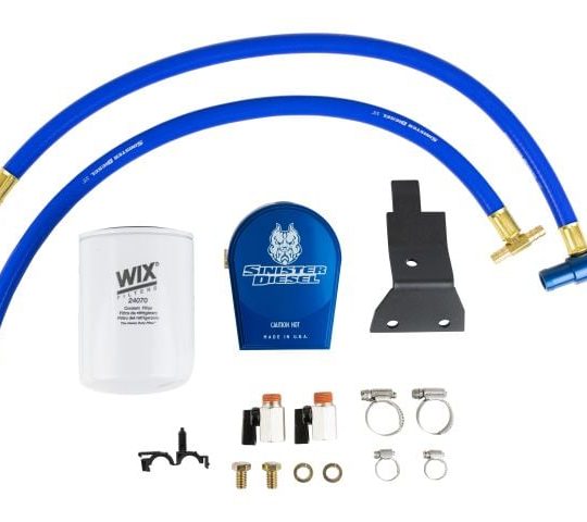 Sinister Diesel Coolant Filtration System (SDCOOLFIL60W) for 2003-2007 Powerstroke 6.0L