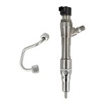 Sinister Diesel Reman Injector w/High Pressure Line (SDINJFORD08) for 2008-2010 Powerstroke 6.4L