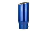 Sinister Diesel Dual Wall Exhaust Tip w/angle Cut 5"-6" Blue (SDETAC56BLU) Universal - Image 7