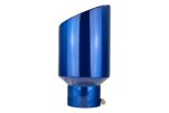 Sinister Diesel Dual Wall Exhaust Tip w/angle Cut 5"-7" Blue (SDETAC57BLU) Universal - Image 5