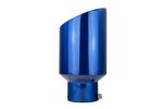 Sinister Diesel Dual Wall Exhaust Tip w/angle Cut 5"-8" Blue (SDETAC58BLU) Universal - Image 6