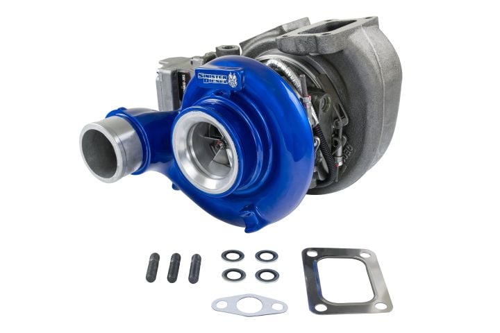 DSC3926_720x480 Sinister Diesel Pitbull Series® Turbocharger (SDPB67CTURBO13) for 2013-2018 Cummins 6.7L - Image 1