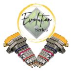 Full Force 300CC Evolution Hybrid Injectors -New Solenoids- 300% (ffdLEGST3300-400) for 1994-2003 Powerstroke 7.3L