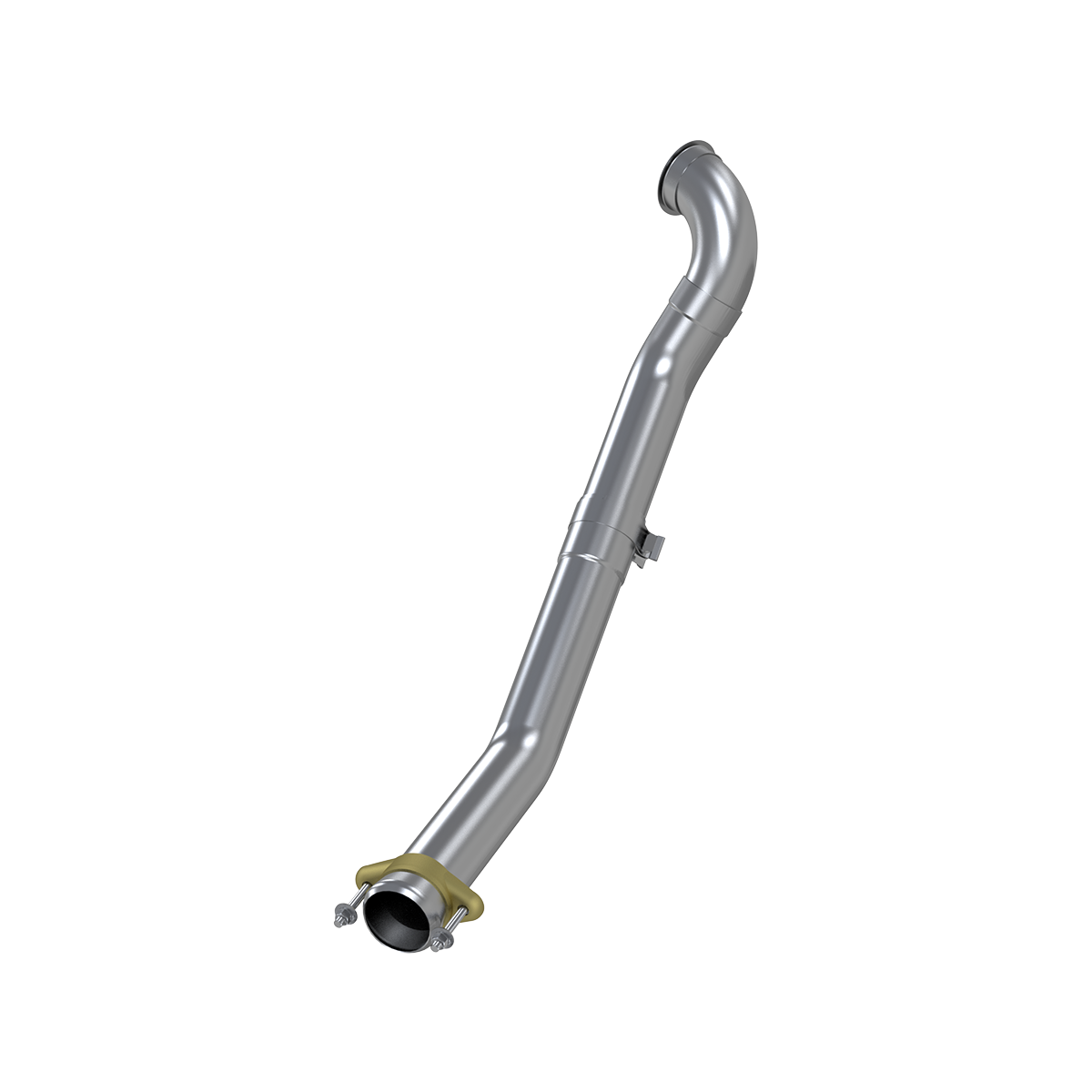 FAL6218__27081 MBRP 3" Installer Series Turbo Downpipe, Aluminzed Steel (FAL6218) for 1994-1997 Powerstroke 7.3L - AUTOMATIC ONLY - Image 1