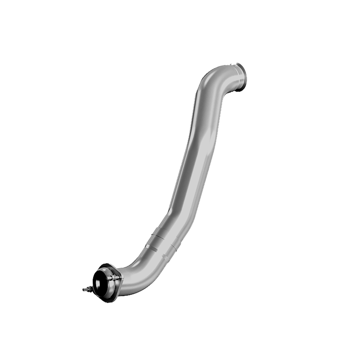 FS9455__39791 MBRP 4" Turbo Down Pipe, T409 (FS9455) for 2008-2010 Powerstroke 6.4L - Image 1