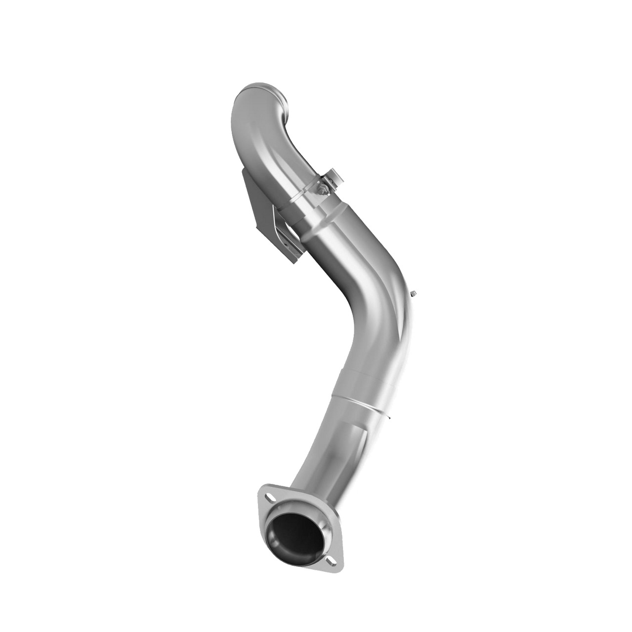 FS9460__41027 MBRP 4" Turbo Down Pipe, T409 (FS9460) for 2015-2016 Powerstroke 6.7L "Non-CC ONLY" - Image 1
