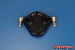 KM Billet Fuel Lift Pump Block Off-Black Anodized (020415-1-Black) for 1989-2002 Cummins 5.9L - Image 3