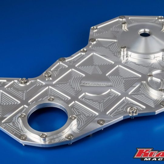 billet timing front cover pocketed for Cummins 12 valve P pump engine