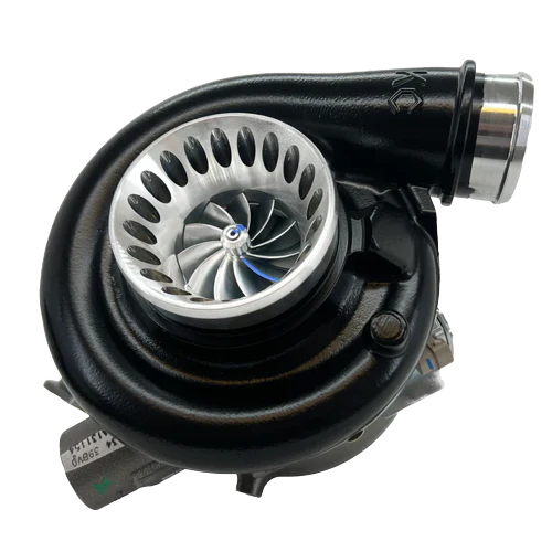 KC Turbos Jetfire Stage 2 Turbo (64/66) - 10 Blade - Standard Finsih (300101) for 2003-2007 Powerstroke 6.0L - Image 6