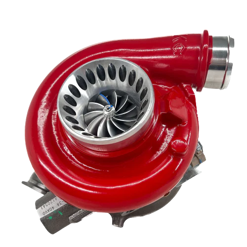 KC Turbos Jetfire Stage 2 Turbo (64/66) - 10 Blade - Standard Finsih (300101) for 2003-2007 Powerstroke 6.0L - Image 3