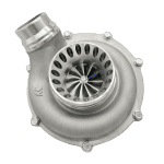 KC Whistler Stage 3 turbo installed on a 6.7L Powerstroke truck