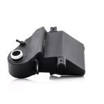 Aluminum Degas Bottle Polished (MMRT-F2D-03P) fits Ford 6.0L Powerstroke 2003-2007 - Image 2