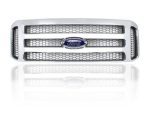 MKM Customs Modified 2007 Grille -Chrome- (MKMMODCR) for 199-2004 Powerstroke