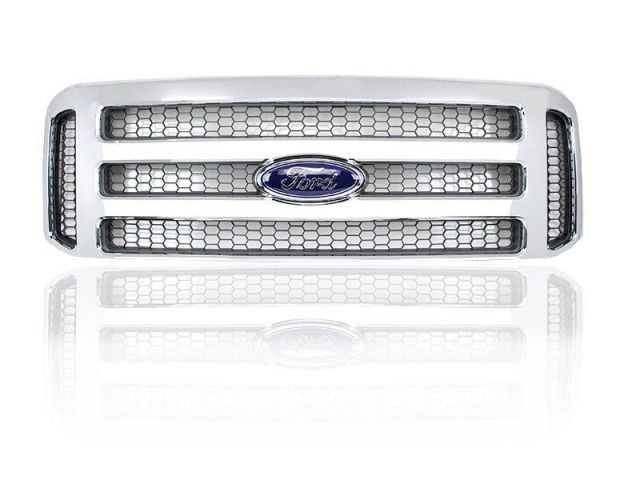 RAW144790571_640x480 MKM Customs Modified 2007 Grille -Chrome- (MKMMODCR) for 199-2004 Powerstroke - Image 1