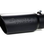 Sinister Diesel Exhaust Tip 4"-5" Black (SD45BLK) Universal