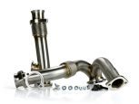 Sinister Diesel Y-Pipes w/ EGR Provision (Raw) (SDYPIPE60EGRSC) for 2004-2007 Powerstroke 6.0L
