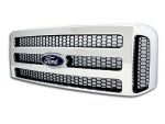 MKM Customs Modified 2007 Grille -Chrome- (MKMMODCR) for 199-2004 Powerstroke - Image 2