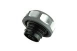 Sinister Diesel Fuel Cap -Gray- (SDFCFUELUGRY) for 1999-2007 & 2012-2017 Powerstroke 6.0L / 6.7L / 7.3L - Image 3