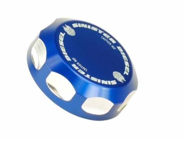 RAW144809541_629x480 Sinister Diesel Coolant Reservoir (Degas) Cap (SD67CDC13) for 2013-2019 Cummins 6.7L - Image 1