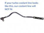 Sinister Diesel Turbo Coolant Feed Line (SDTURBCOOL67P) for 2011-2014 Powerstroke 6.7L - Image 2