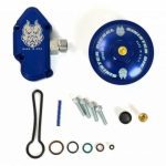 Sinister Diesel Blue Spring Kit with Billet Spring Housing and Fuel Filter Cap (SDFUELBLK60FFC) for 2003-2007 Powerstroke 6.0L
