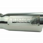 Sinister Diesel Dual Wall Exhaust Tip w/angle Cut 4"-5" Chrome (SDETAC45P) Universal
