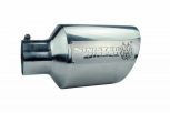 Sinister Diesel Dual Wall Exhaust Tip w/angle Cut 4"-8" Chrome (SDETAC48P) Universal - Image 3