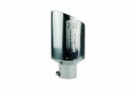 Sinister Diesel Dual Wall Exhaust Tip w/angle Cut 4"-8" Chrome (SDETAC48P) Universal - Image 5