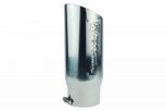 Sinister Diesel Dual Wall Exhaust Tip w/angle Cut 5"-6" Chrome (SDETAC56P) Universal - Image 4