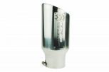 Sinister Diesel Dual Wall Exhaust Tip w/angle Cut 5"-7" Chrome (SDETAC57P) Universal - Image 5