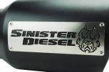 Sinister Diesel Dual Wall Exhaust Tip w/angle Cut 5"-7" Black (SDETAC57B) Universal - Image 5