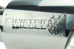 Sinister Diesel Dual Wall Exhaust Tip w/angle Cut 5"-8" Chrome (SDETAC58P) Universal - Image 4