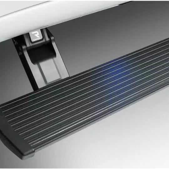 AMP PowerStep 75141-01A Ford F150 automatic running boards with LED lighting