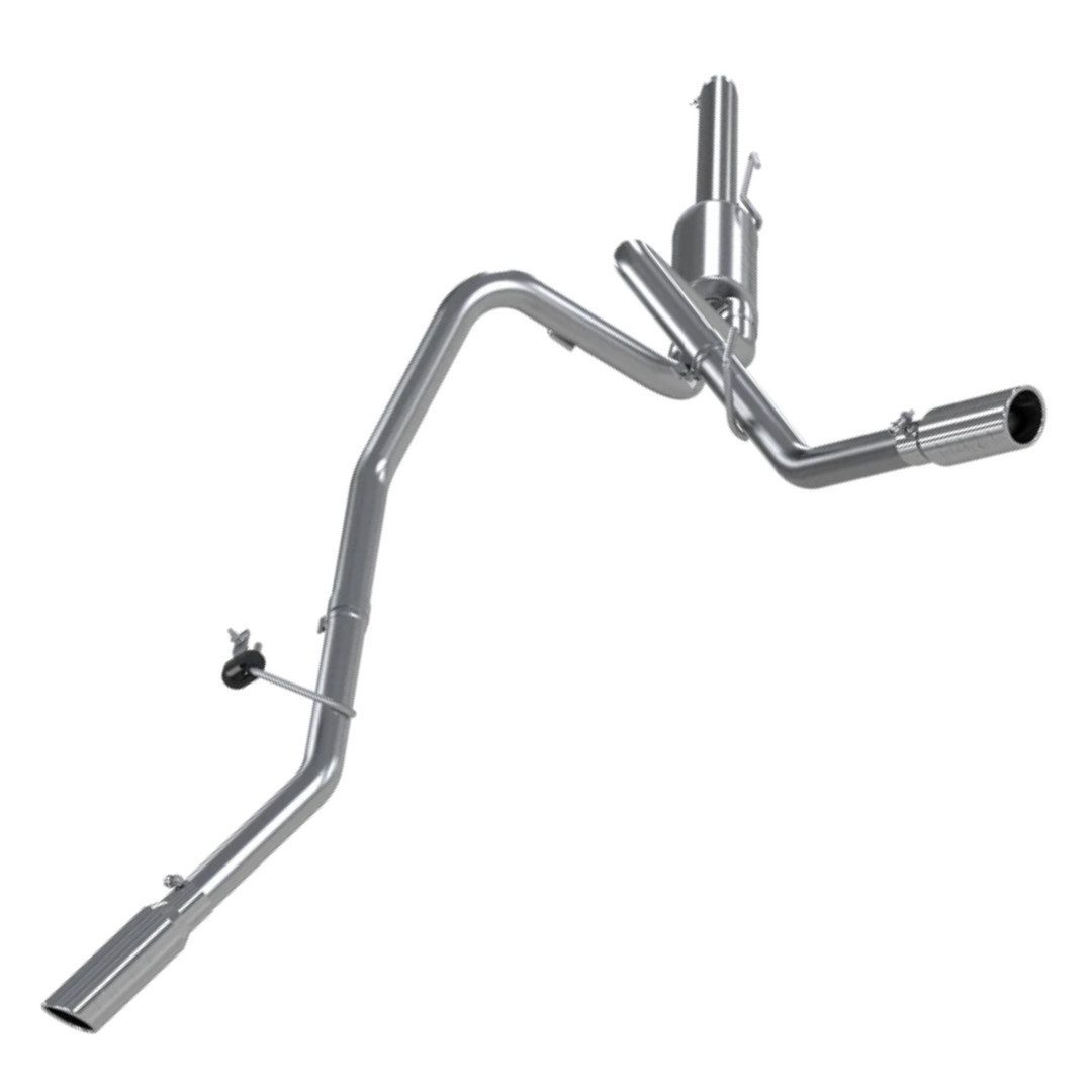 S5204AL 3"/2.5" Cat-Back Exhaust (S5204AL), Dual Side Exit, Tour Profile, Armor Lite - Image 1