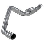 3" Cat-Back Exhaust (S5230AL), Single Side Exit, Street Profile, Armor Lite