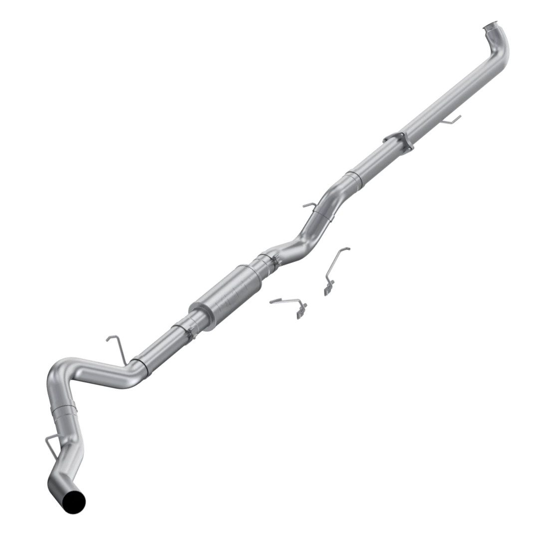 S6005P 4" Downpipe-Back Exhaust (S6005P ), Armor Lite, Single Side Exit - Image 1