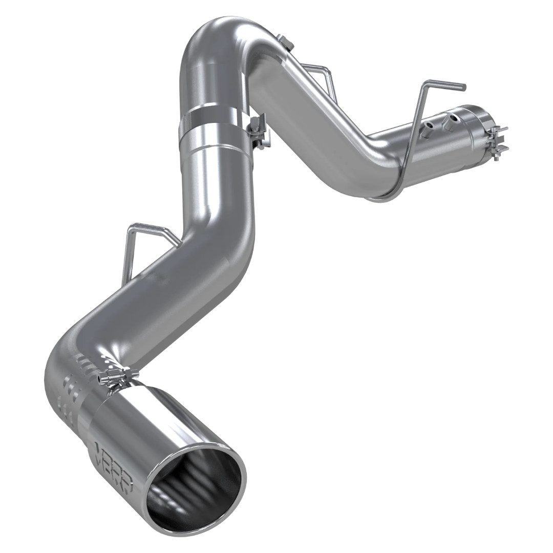 S6059304 4" DPF-Back Exhaust (S6059304), Armor Pro, Tour Profile, Single Side Exit - Image 1