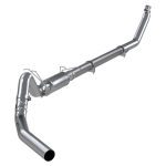 4" Turbo-Back Exhaust (S6100P), Single Side Exit, Race Profile, Armor Lite