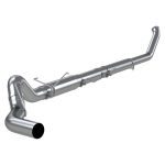 5" Turbo-Back Exhaust (S61140P), Armor Lite, Single Side Exit