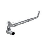 5" Turbo-Back Exhaust (S61140PLM), Single Side Exit, Race Profile