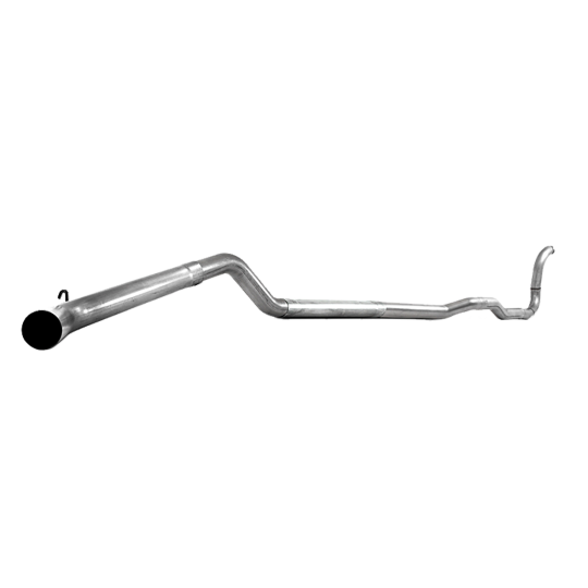 MBRP Exhaust S6150PLM 4 inch turbo back no muffler aluminized steel for 1988-1993 5.9 Cummins 4WD
