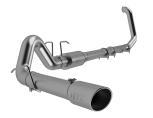 MBRP 4" Cat Back, Single Side (Stock Cat) Exit, T409 (S6208409) for 2003-2007 Powerstroke 6.0L EC/CC